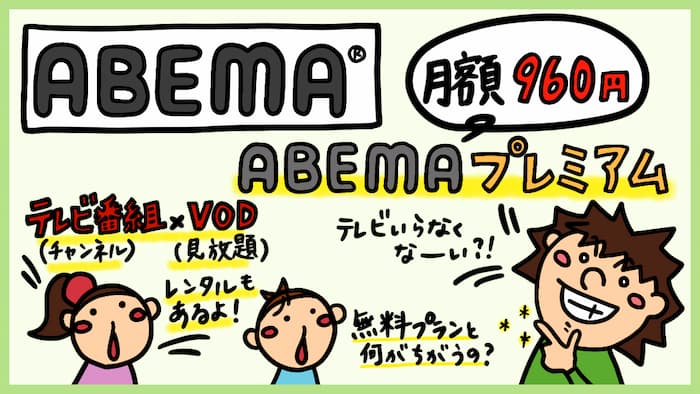 Abema Abematv の評判 Abemaプレミアムのメリット デメリット 無料会員との違い 俺の動画